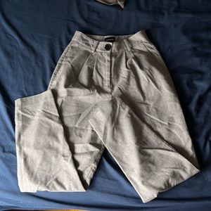 Grey Frank and Oak Balloon Trousers